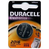 Элемент питания Duracell CR 2016 (цена за 1 шт.) (батарейка) картинка 